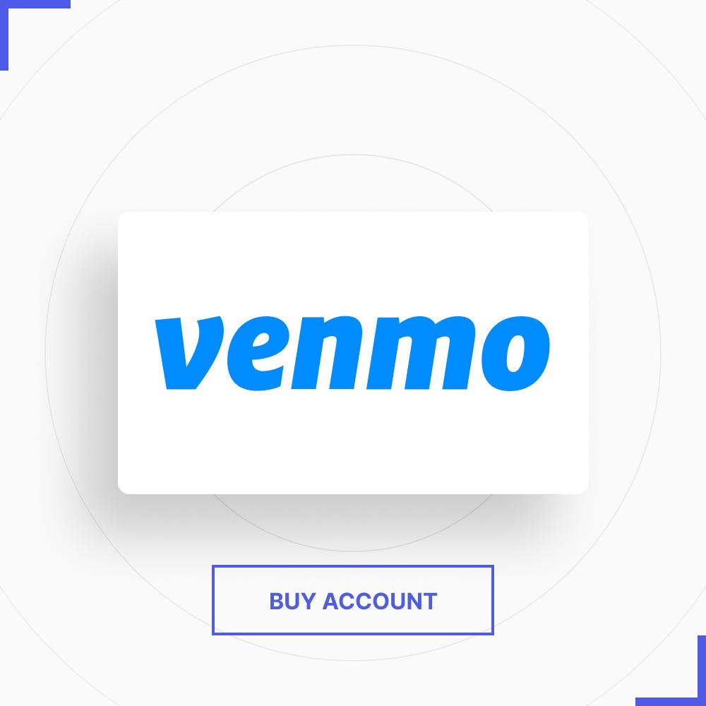 Buy Venmo account Medium