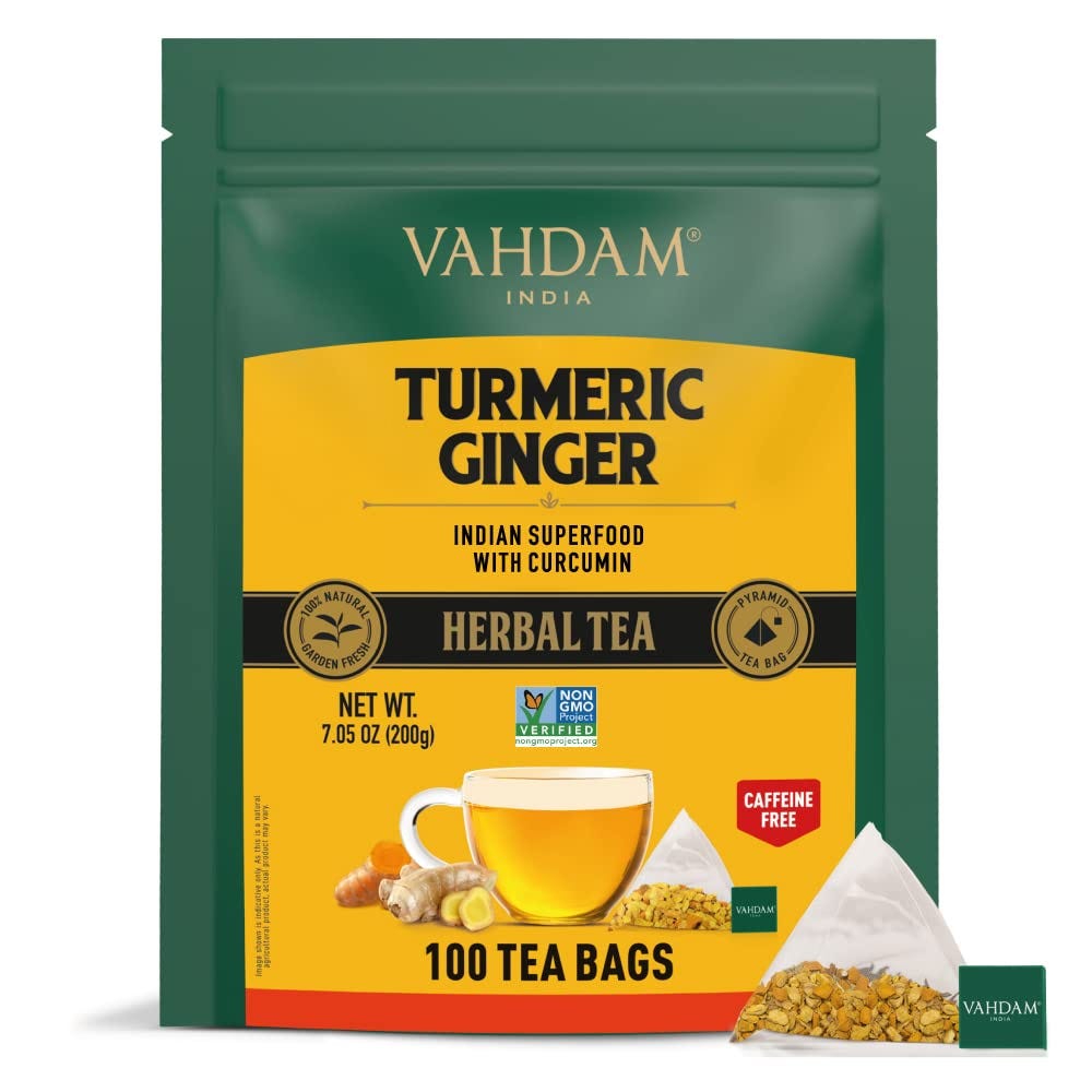 WHAT HEALTH BENEFITS DOES TURMERIC GINGER TEA HAVE by Aarvi Rana Medium