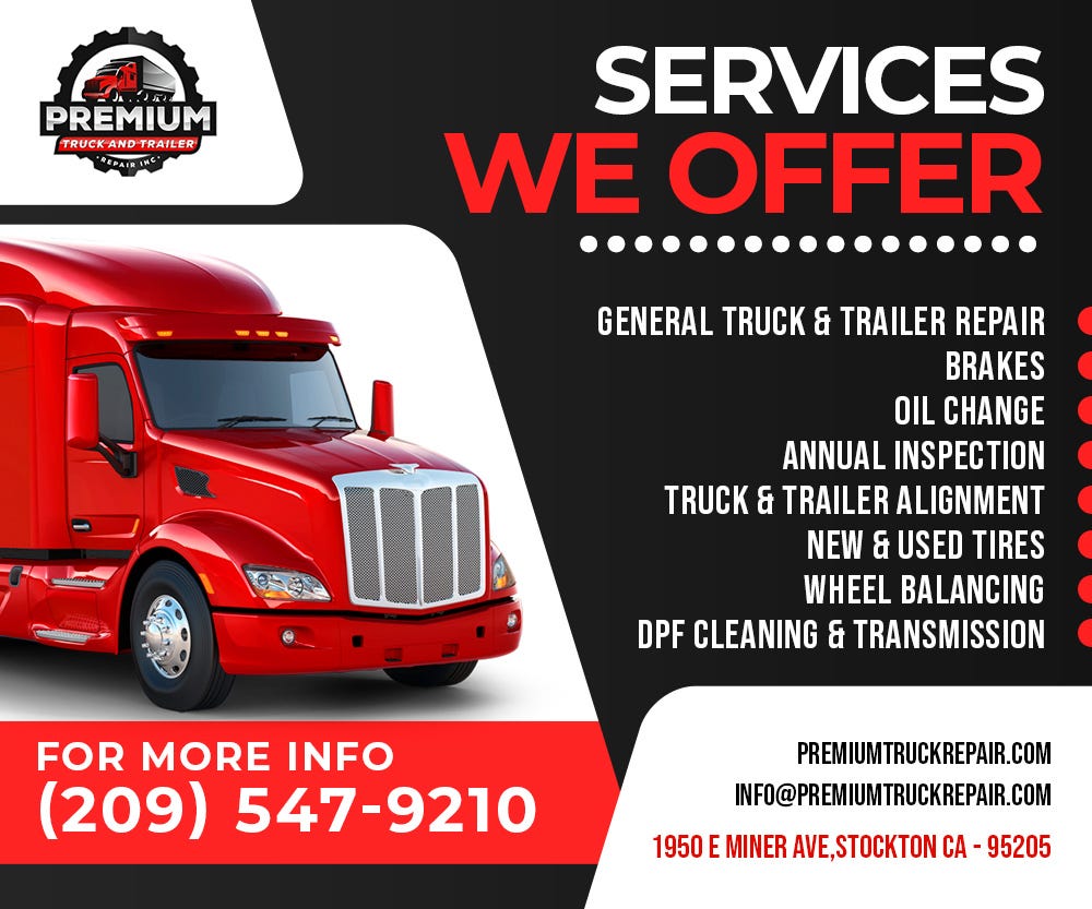 Dedicated Mechanics Providing Truck and Trailer Repair Service