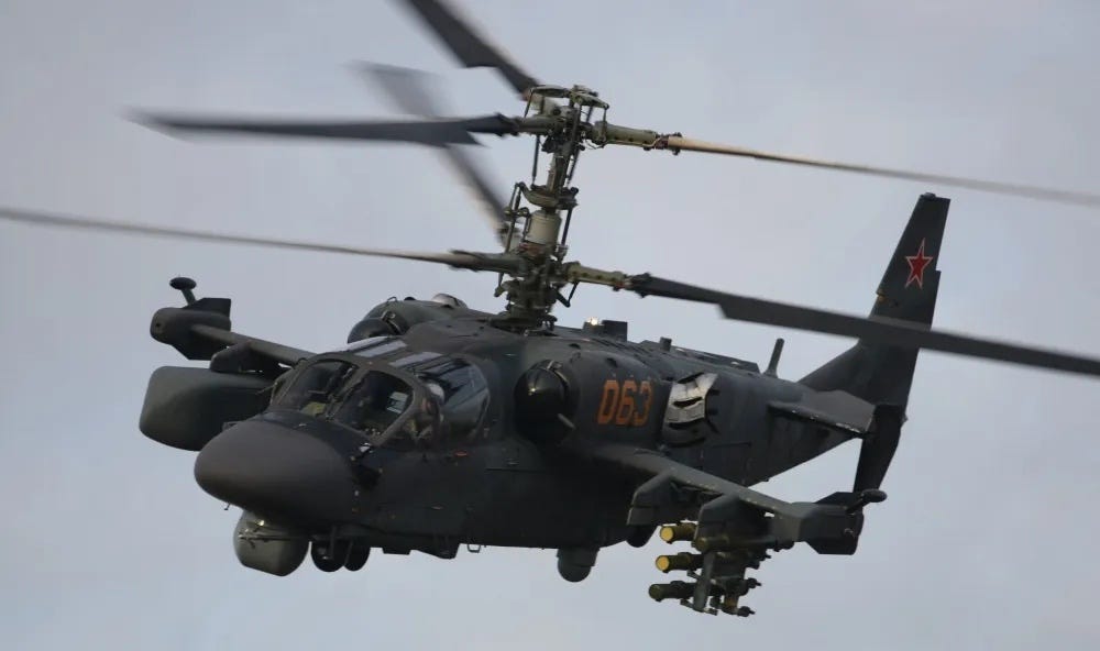 Cracks in the Armor: Ukraine Grounds Russia’s ‘Invincible’ Ka-52 | by