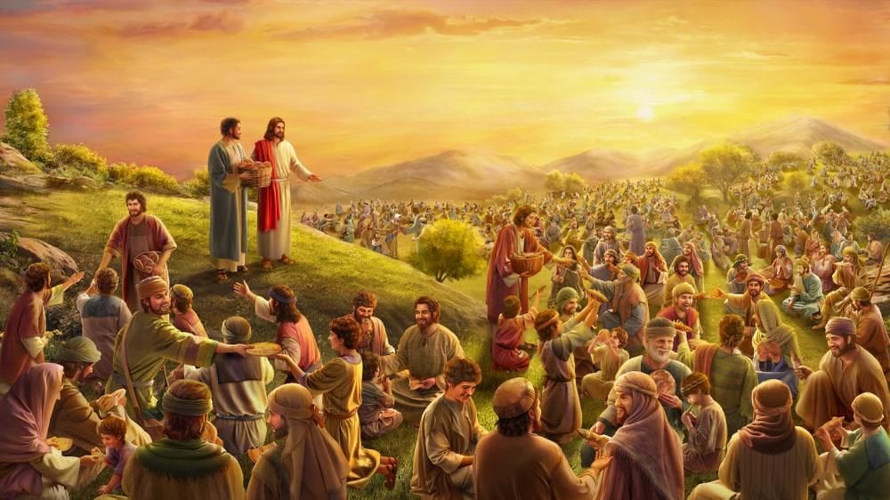 Thoughts of the Lord Jesus Behind “Five Loaves and Two Fish” by Mary