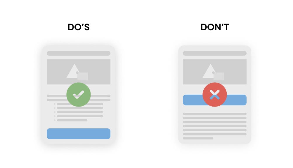Do’s and Don’t for UI Design. Top 7 do’s and don’t that will help you