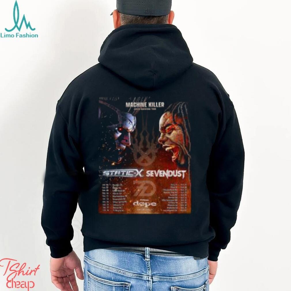 Static X And Sevendust — The Sylvee 2024 Merch, Sevendust & Static X