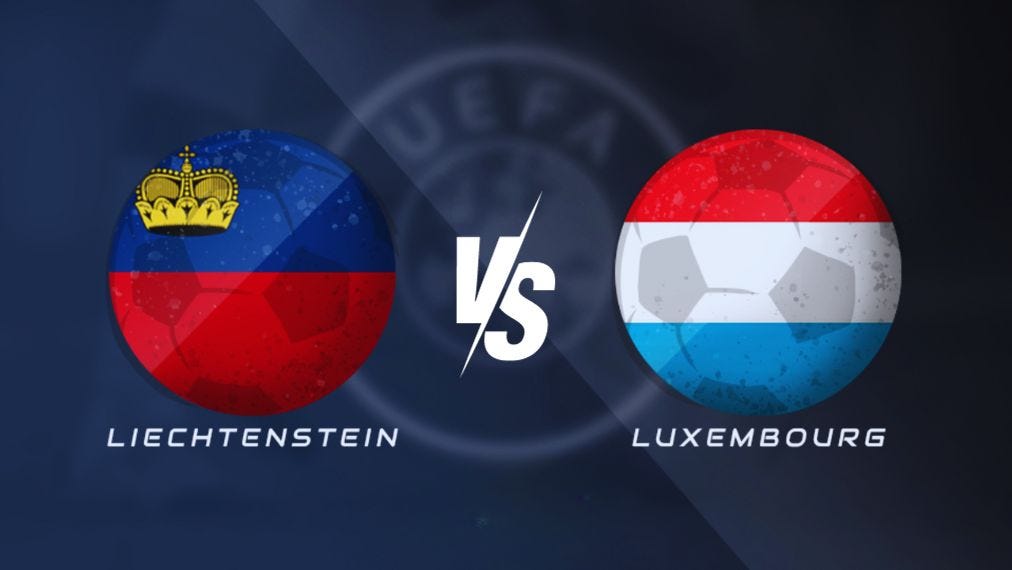 Live Football match [ Liechtenstein vs Luxembourg ] by Sport Nov