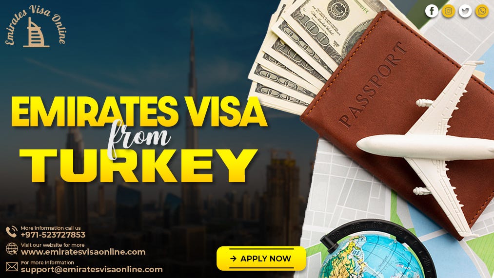 Apply Dubai Visa from Turkey And get Visa Within a few Steps by