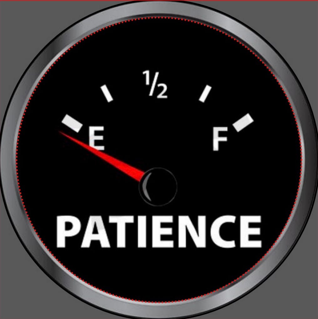 Why Is My Patience Running Out?…… by Matt Reeves Medium