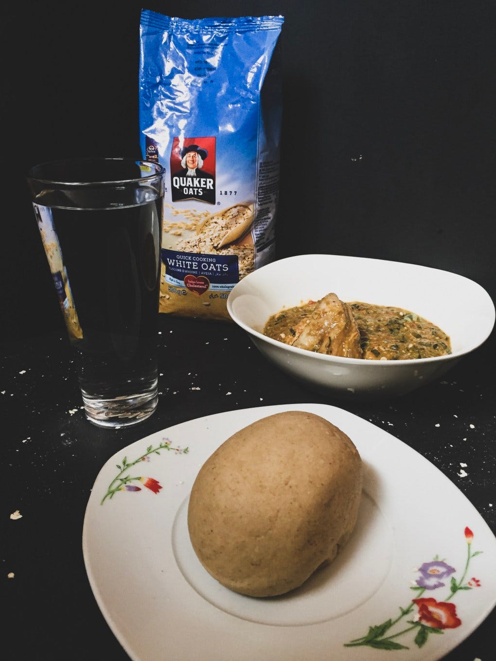 DIY HOW TO MAKE OATMEAL SWALLOW (DOUGH) — FUFU RECIPE by