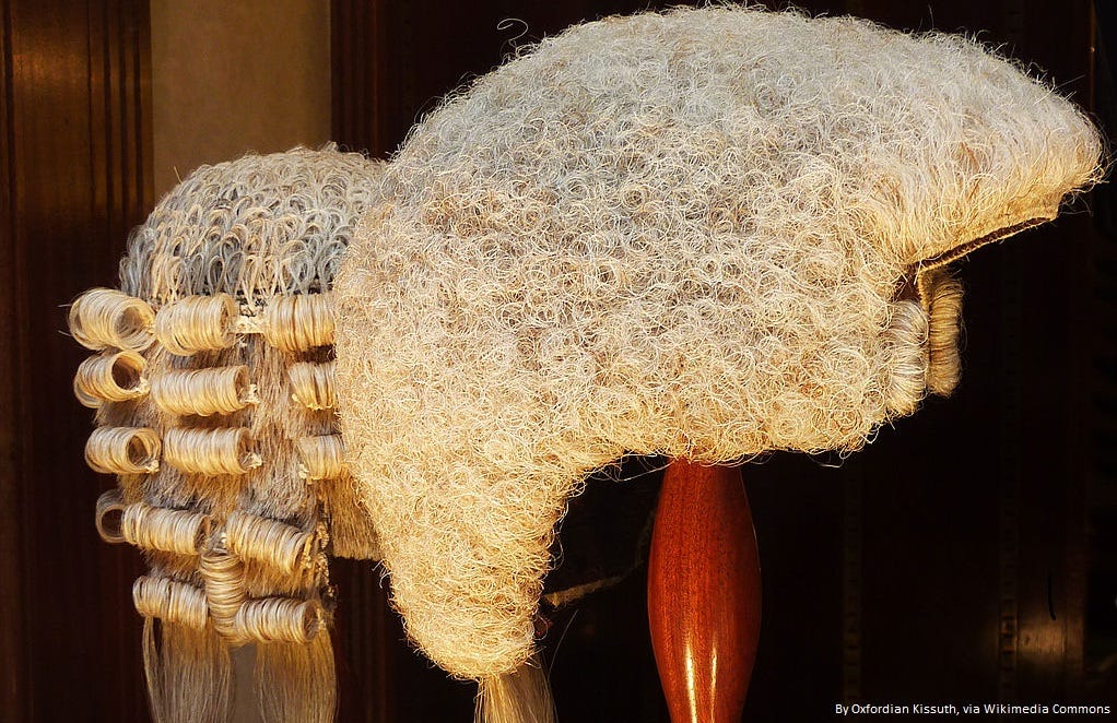 Why Do Lawyers And Judges Wear Wigs at Thomas Hernandez blog