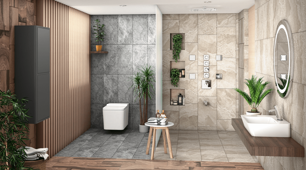 Renovating Bathroom using Hygiene Products by R R Medium