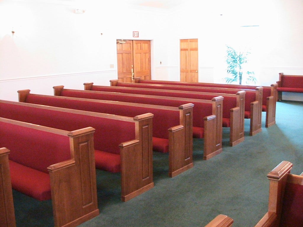 Revitalize your space with professional pew reupholstery services by