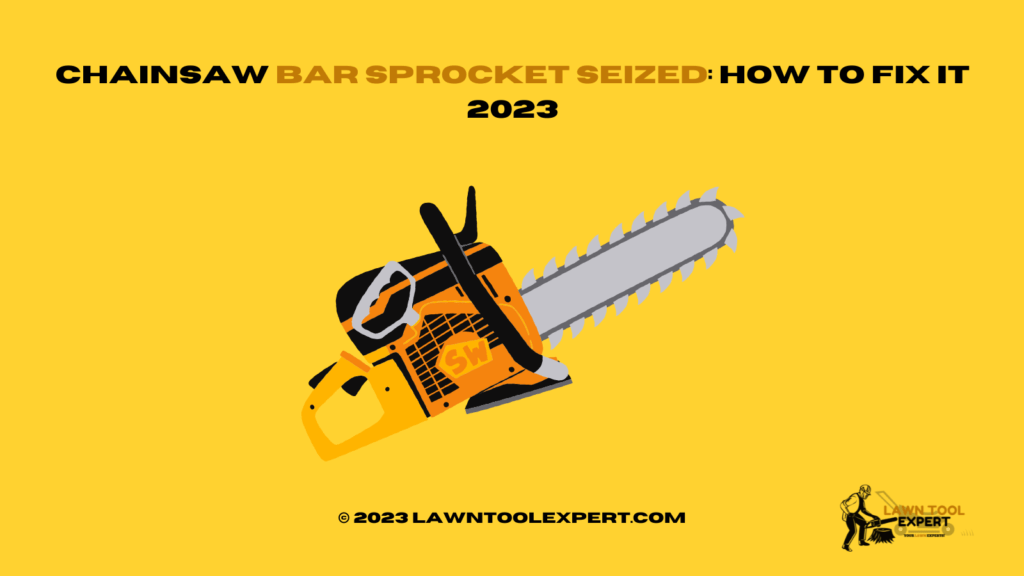 Chainsaw Bar Sprocket Seized How To Fix It 2023 by Shahroz butt