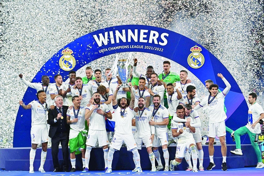 The King of Europe Real Madrid. Real Madrid is a club that have many