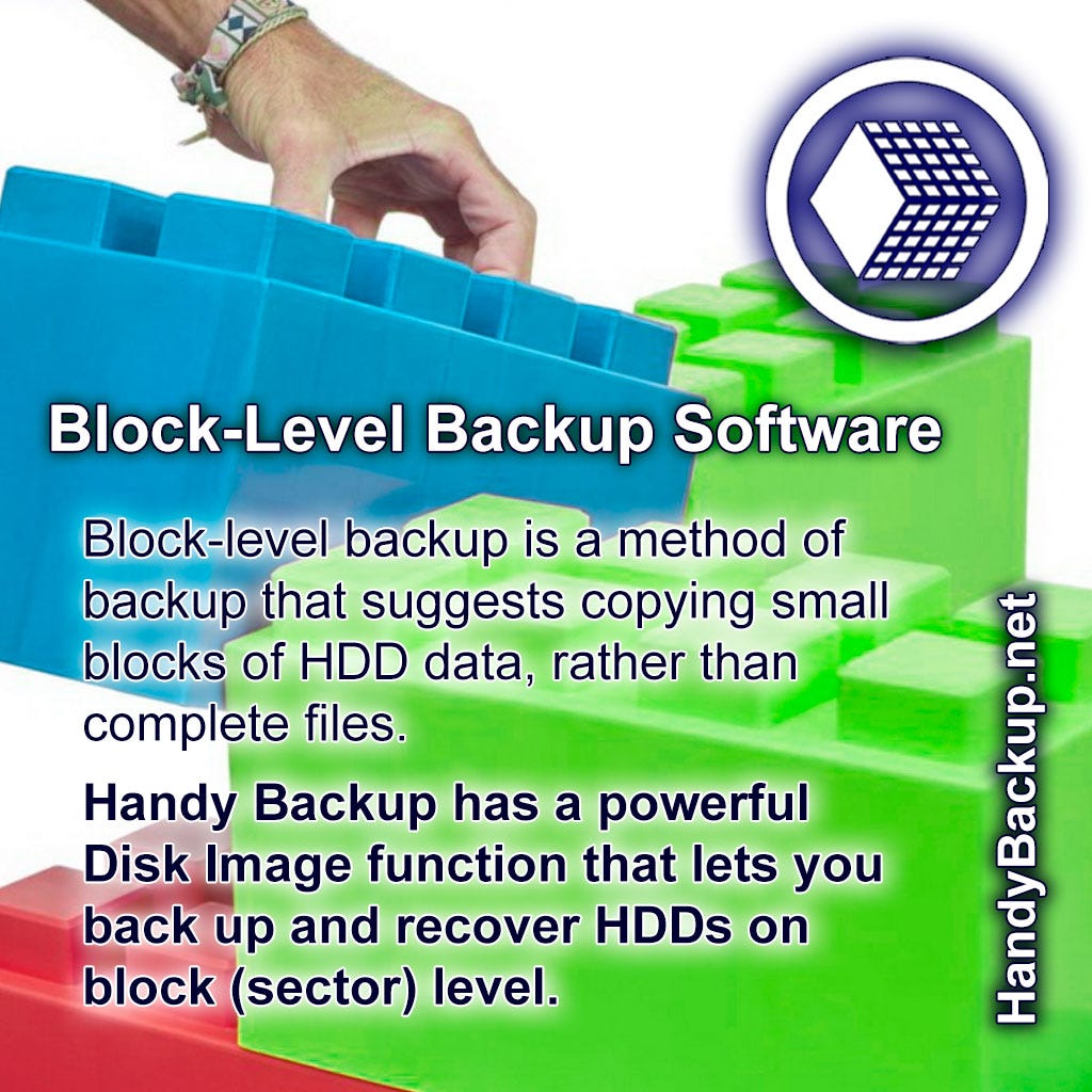 BlockLevel Backup Software Handy Backup Medium