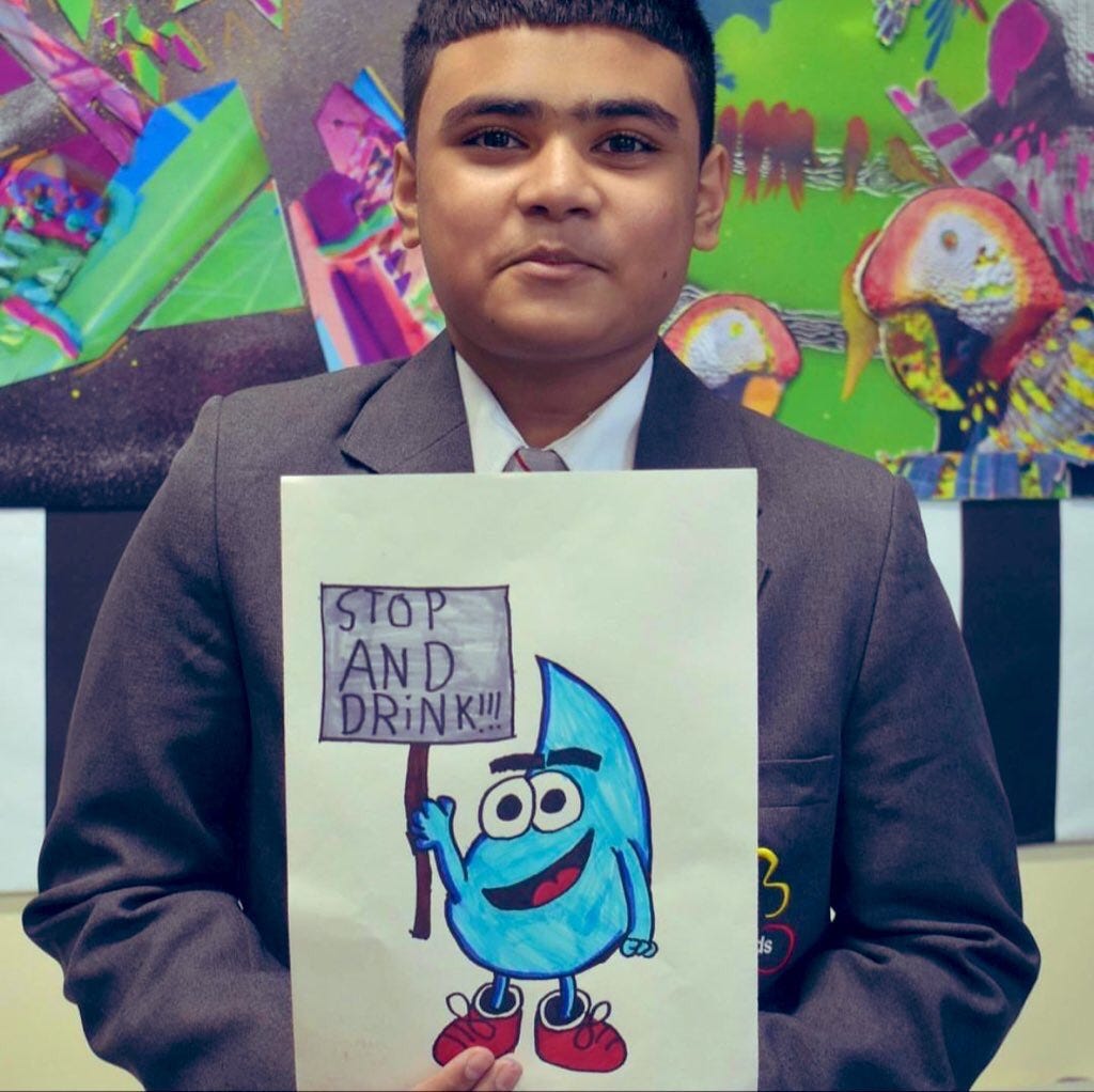 World water day 2023 water only schools by London’s child obesity