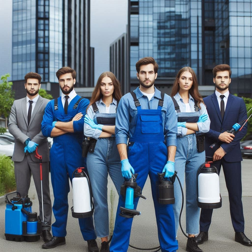 Ants exterminators are professionals trained in the identification