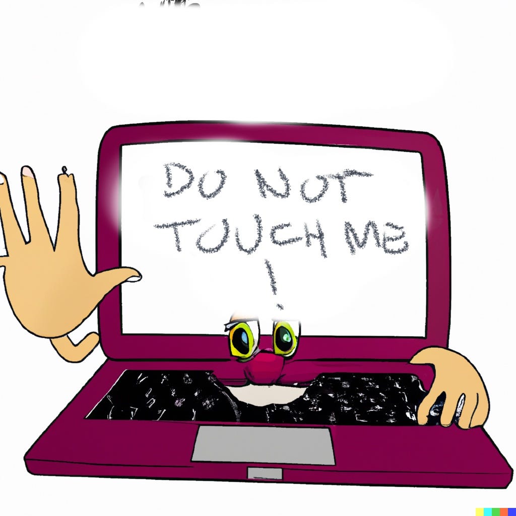 Touch Screen Macs? Sacrilege!. Or so some seem to think by Anthony
