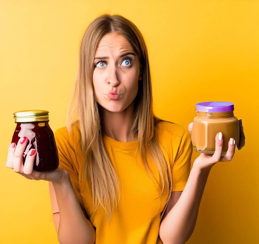 What’s the difference between peanut butter and jam by Shoaib Nawaz