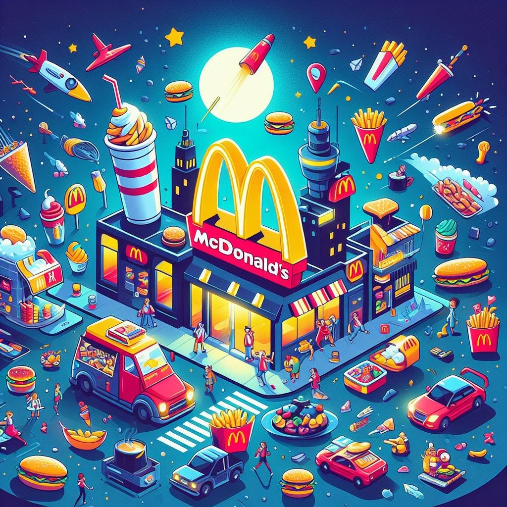 The story of McDonald. McDonald’s, founded in 1940 by Richard… by