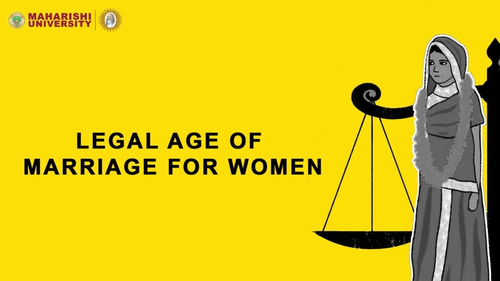 Raising Legal Age of Marriage for Women by Maharishi University of