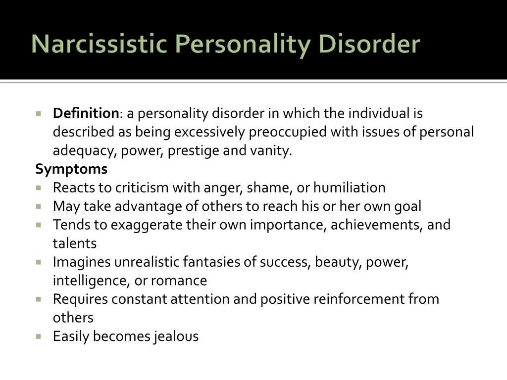 What is Narcissistic Personality Disorder? by Cancer Survivors