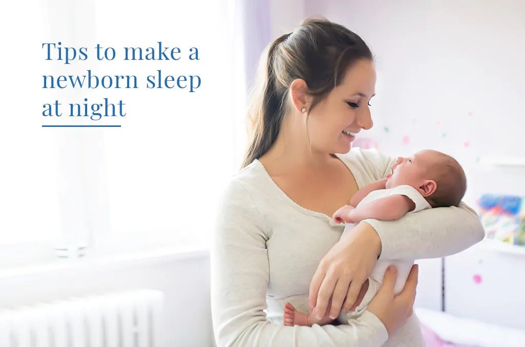 INFANT SLEEP GUIDE. How to make newborn sleep at night? by Emma John