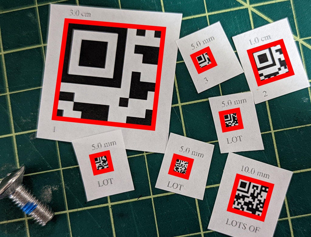 Micro QR Code Scanning and Generating Tools by Less Than Optimal Medium