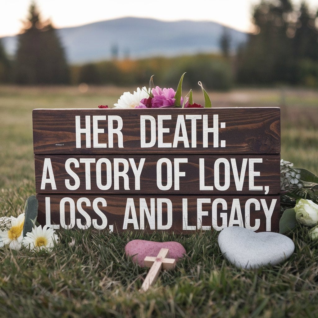 Her Death A Story of Love, Loss, and Legacy by Cute Shahzada🤪 Feb