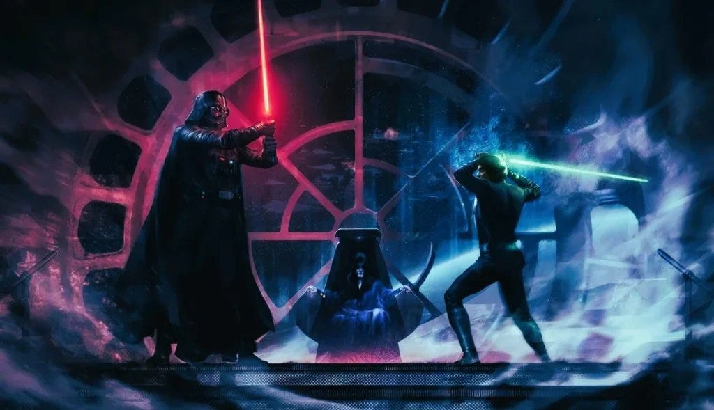 Did Darth Vader ever discover that Luke was his son? by Marty Mac