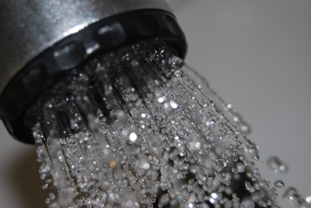 Anxiety the Cure for the Common Shower by Jamison Cant Medium
