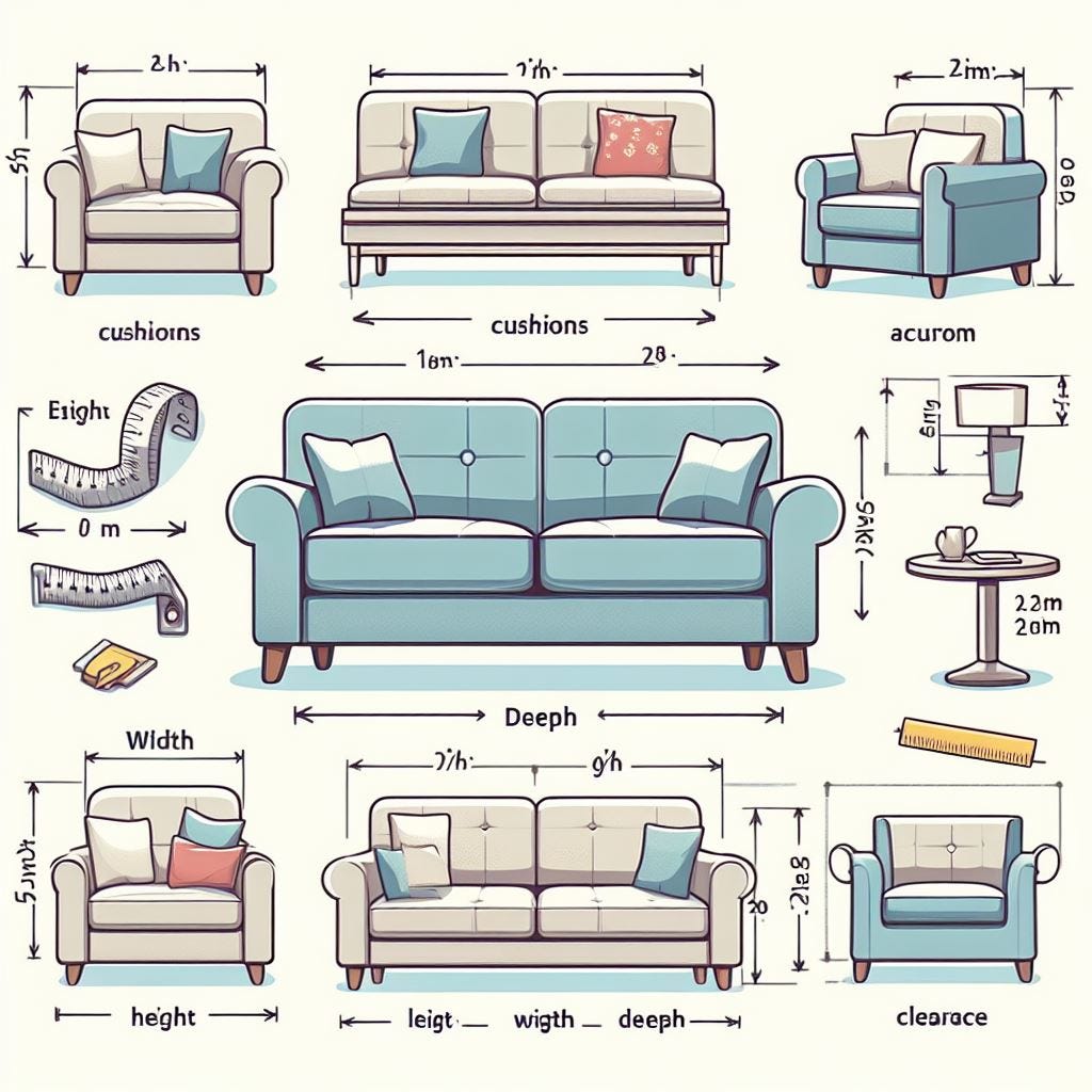 How Long is a Standard Sofa? Dimensions, Sizes, and Buying Guide by