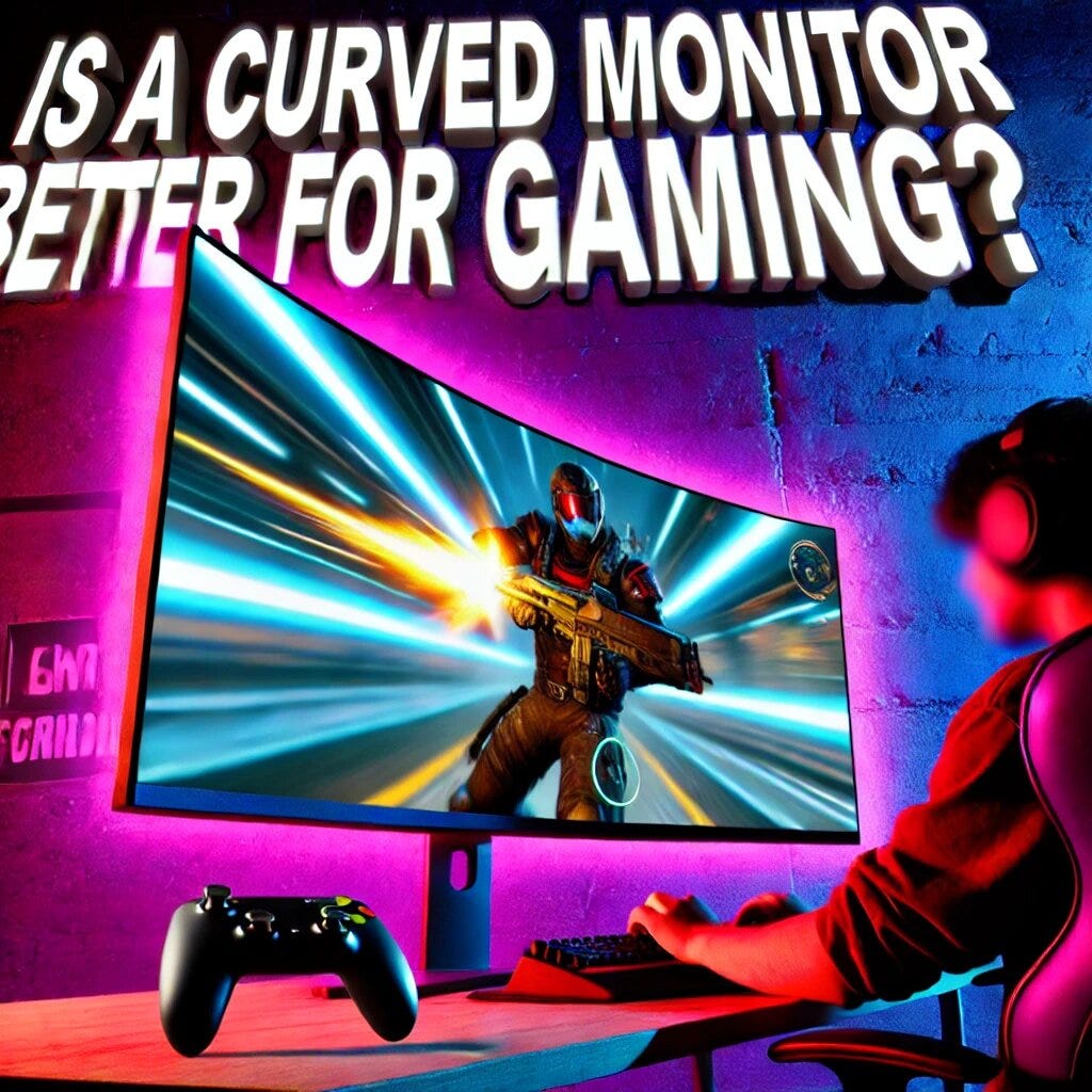 Is a Curved Monitor Better for Gaming? by Apleetech Oct, 2024 Medium
