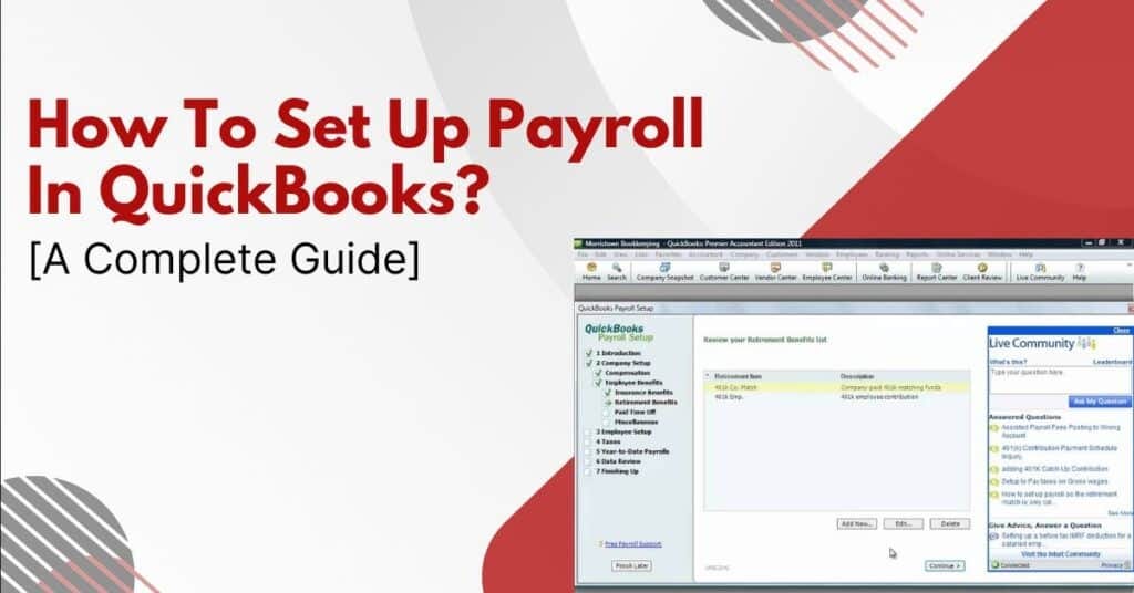 How To Set Up Payroll In QuickBooks? [A Complete Guide] Mwjconsultancy Medium