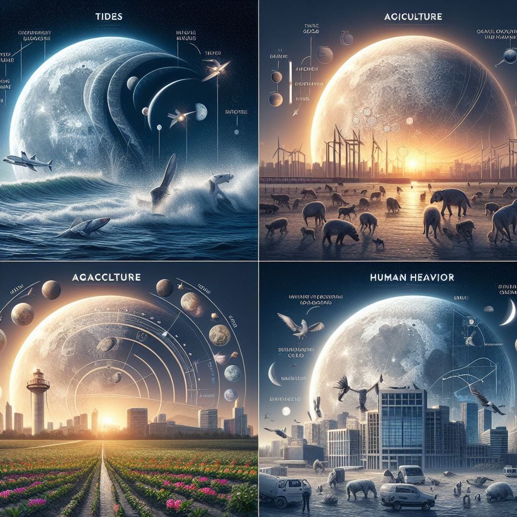 **Celestial Cycles of Love Exploring How Moon Phases Impact