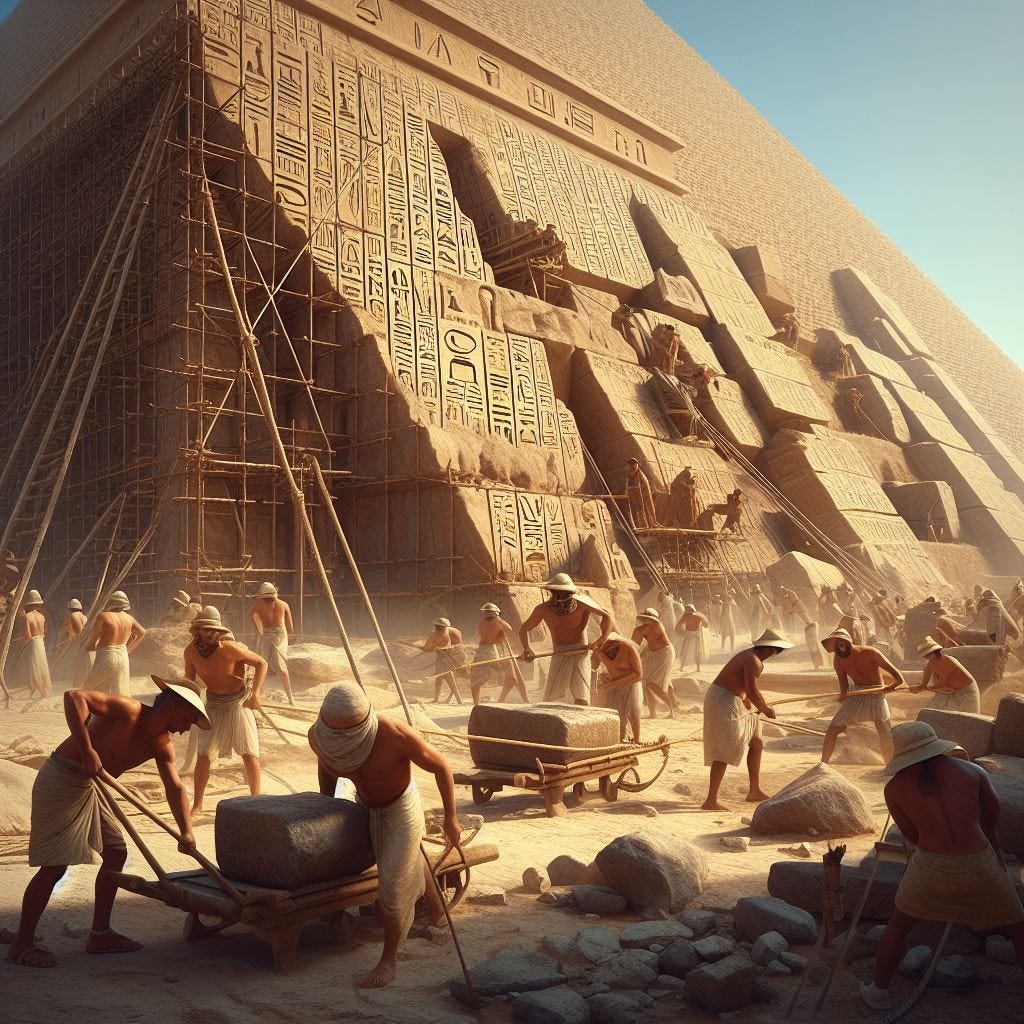 There is something wrong in our history ( Egyptian Pyramids ) by