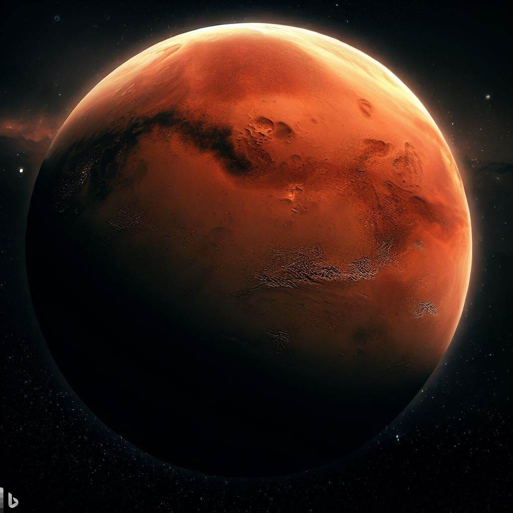 Making Mars Safe to Live On. Illustration Created by Bing Image… by