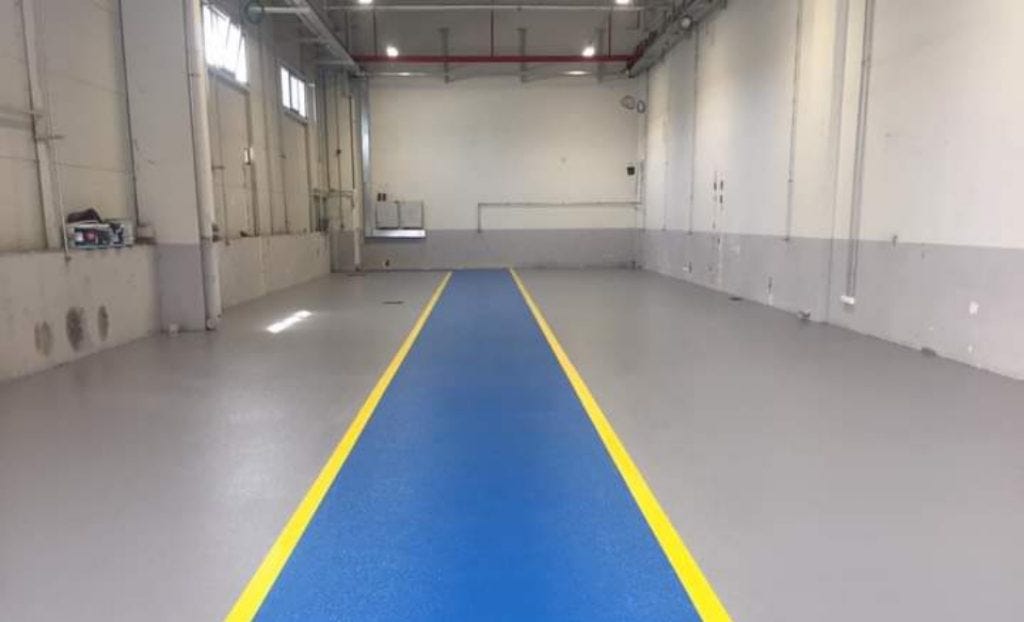 INDUSTRIAL EPOXY FLOORING DETROIT, MI Extreme Painting Medium
