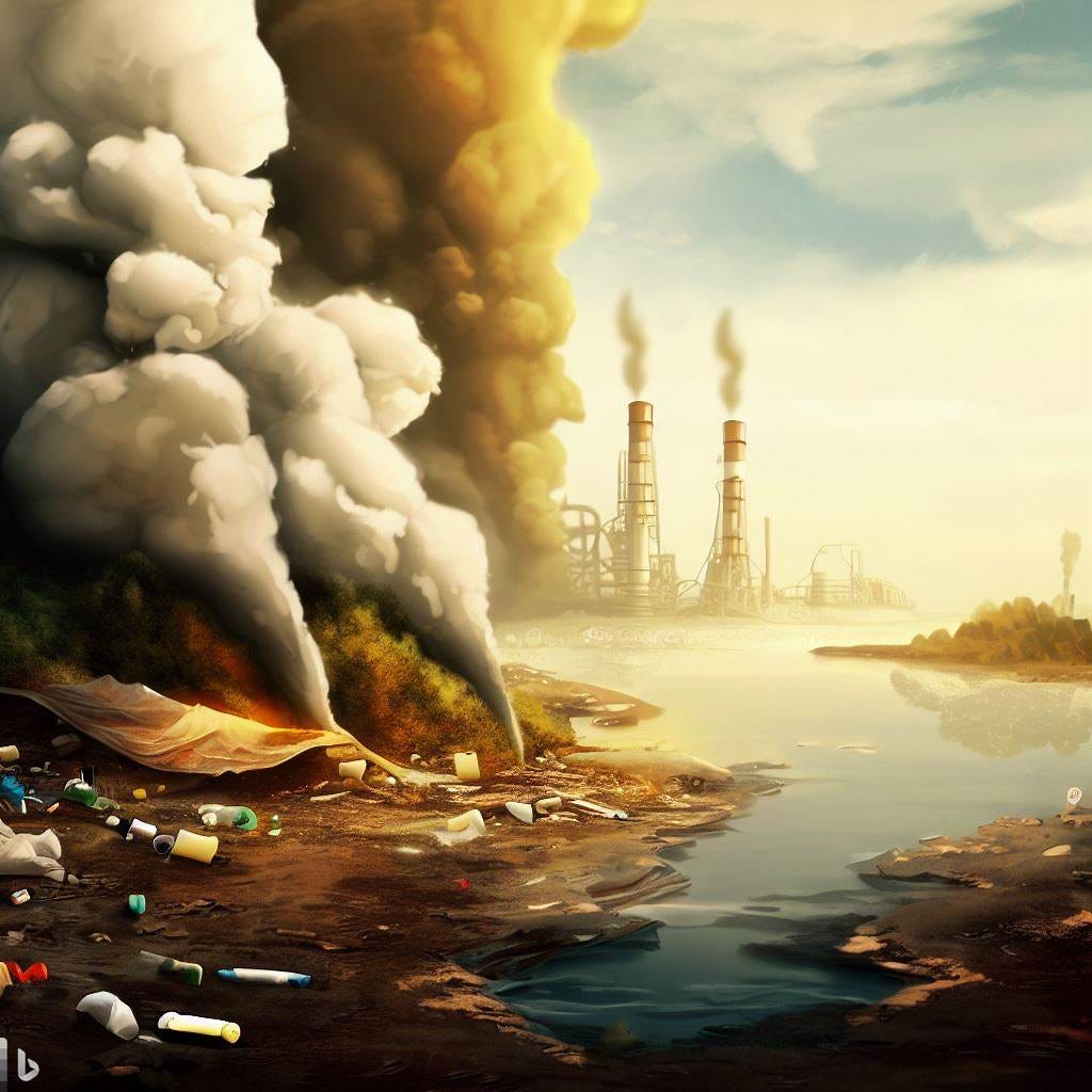Causes of Environmental Pollution by M.Nadeem Akram Aug, 2023 Medium