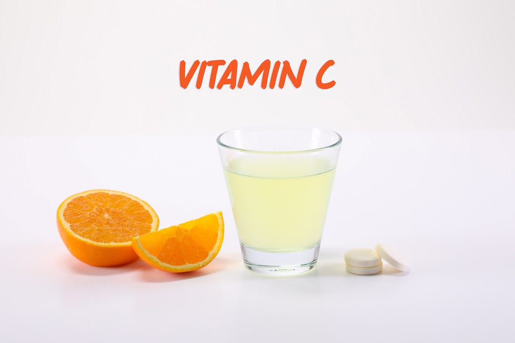 Does vitamin C help reduce stomach acid production. by Beauty And