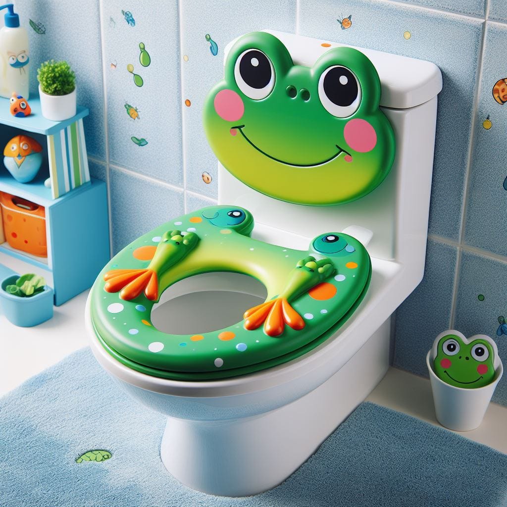 Benefits of using Kids’ Toilet Seat Covers for Potty Training by Baby