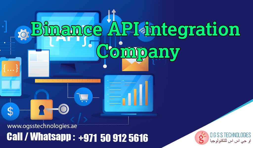 Binance API integration company. For More Details Please Contact by