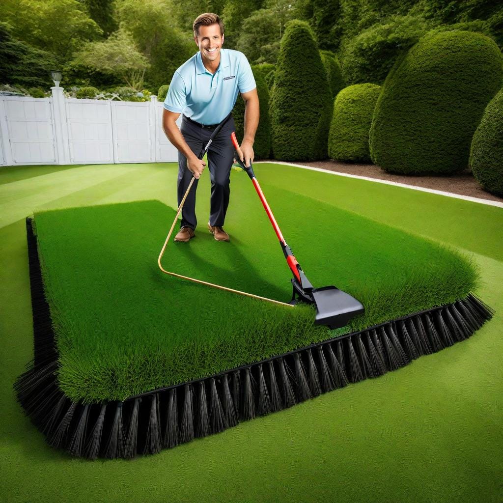Power Brooms for Artificial Grass A GameChanger in Turf Maintenance