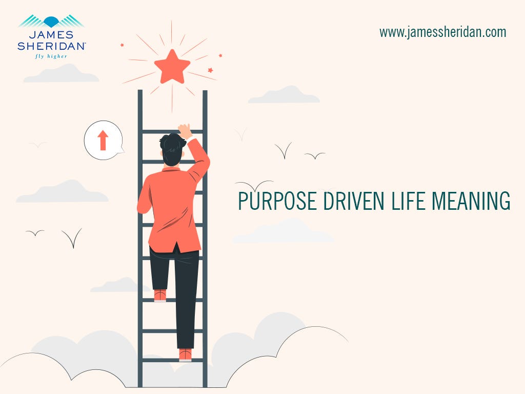 Ways To Understand And Achieve Purpose Driven Life Meaning James