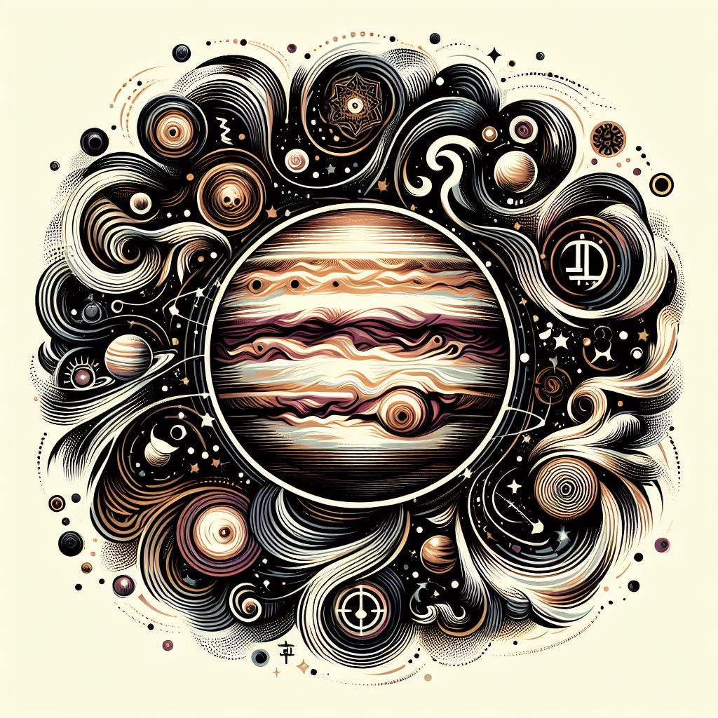 Jupiter Retrograde in the 3rd House Across All Zodiac Signs by Hermes Astrology Medium