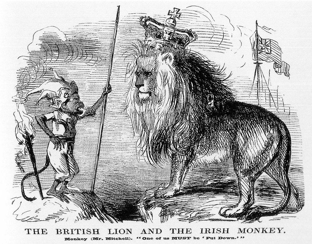 Punch and antiIrish sentiment in century Britain blog post