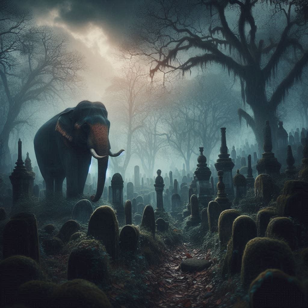 Elephant Graveyard From the Legend of Elephants to My Inner Journey