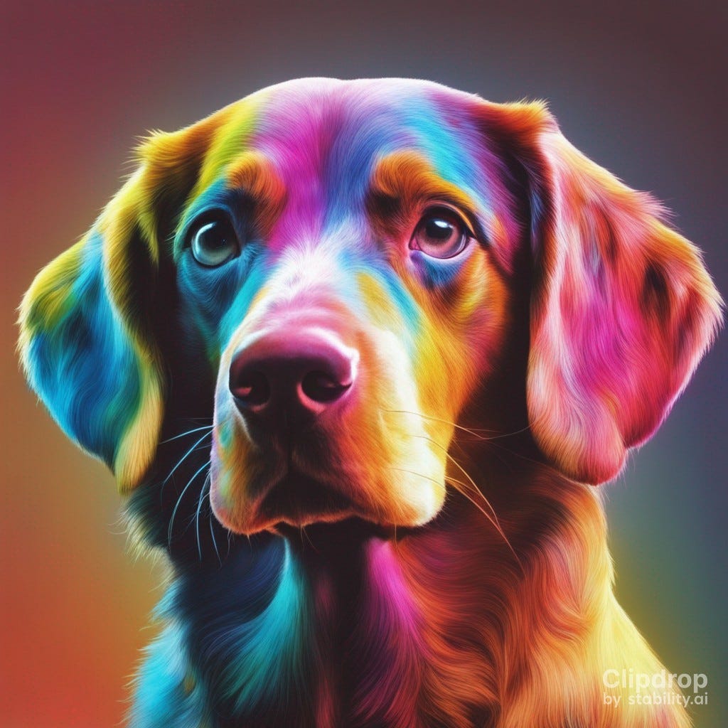 Dog Vision Spectrum
