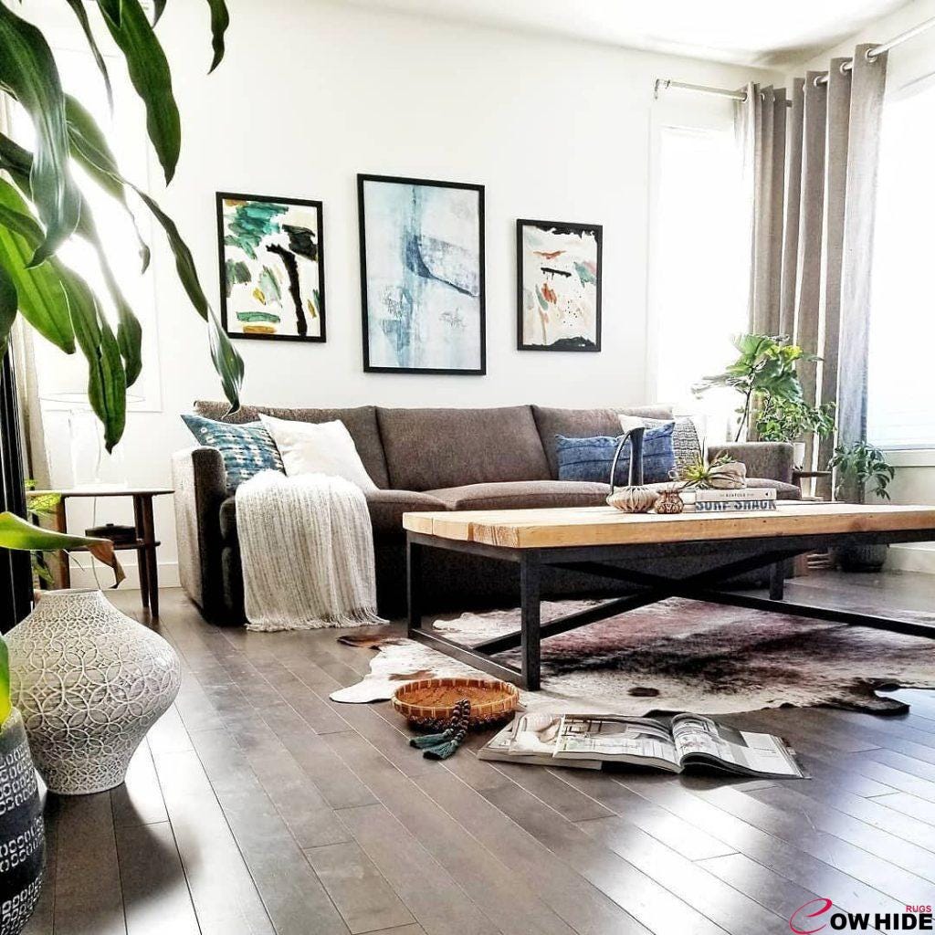 The Elegance and Durability of Brazilian Cowhide Rugs A Timeless Home