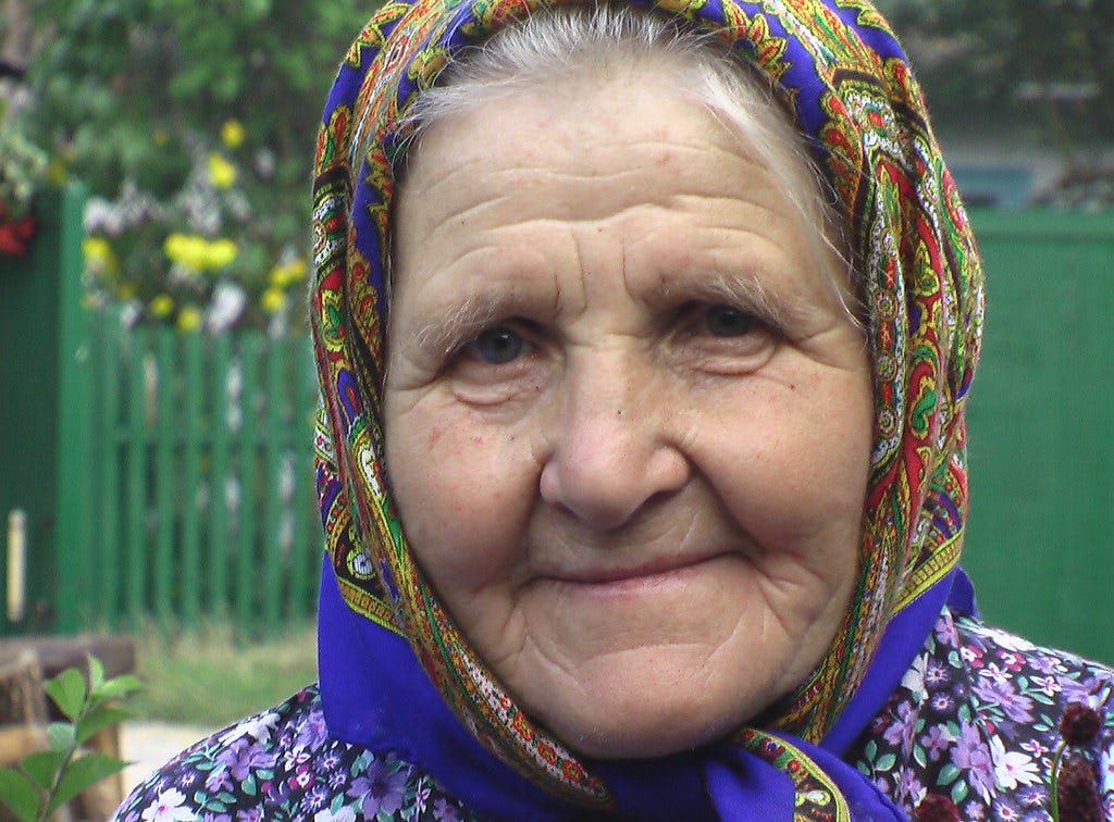 Heartbreak of the Babushka. Ukraine’s elderly began their lives in