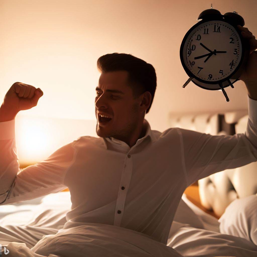 THE HABIT OF WAKING UP EARLY. Waking up early is a habit that many… by Faisal Qalinle Aug