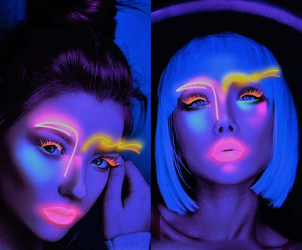 Spark AR lighting effect face filter by Anurag Gupta UX Collective